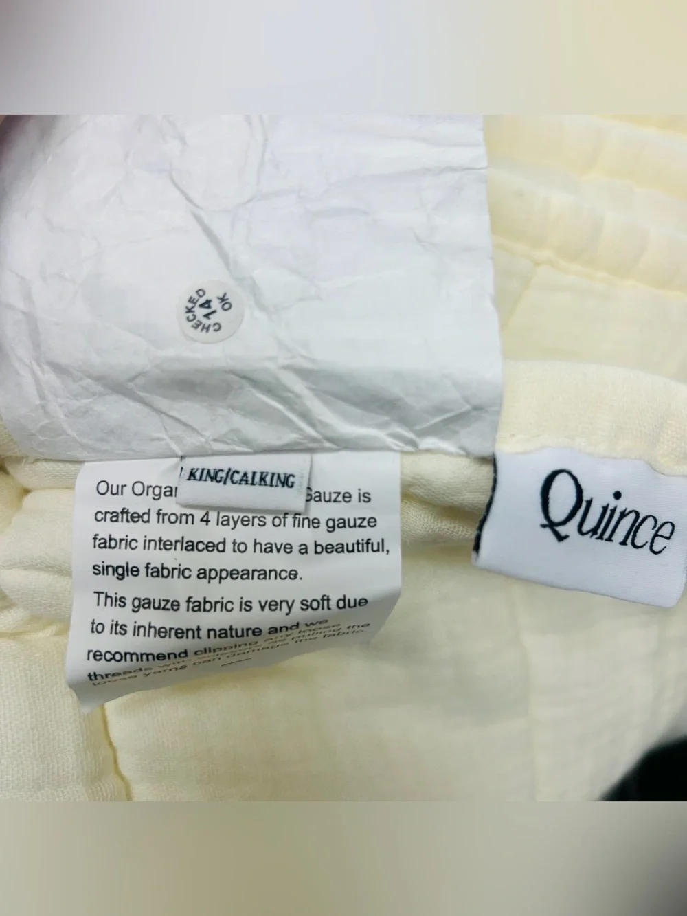 Quince includes king